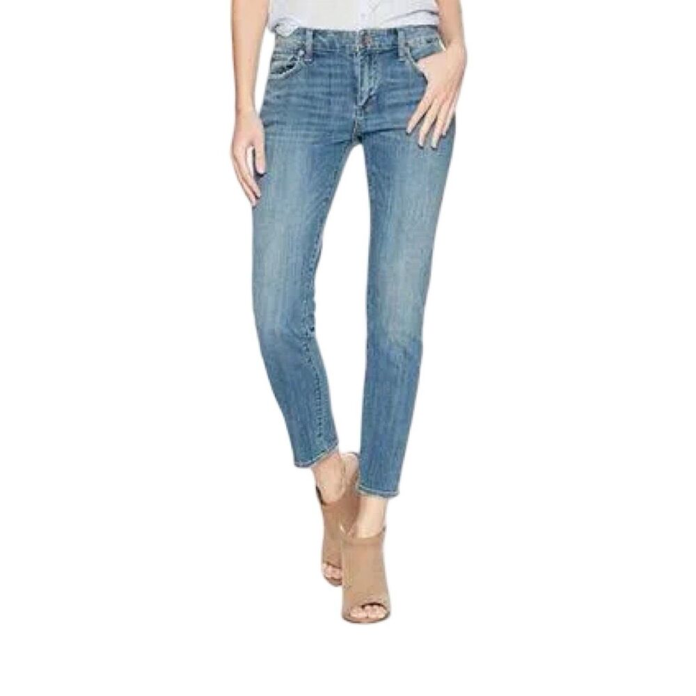 Lucky Brand Women’s Jeans 12/31 Sienna Slim Boyfriend Medium Light Wash Stretch